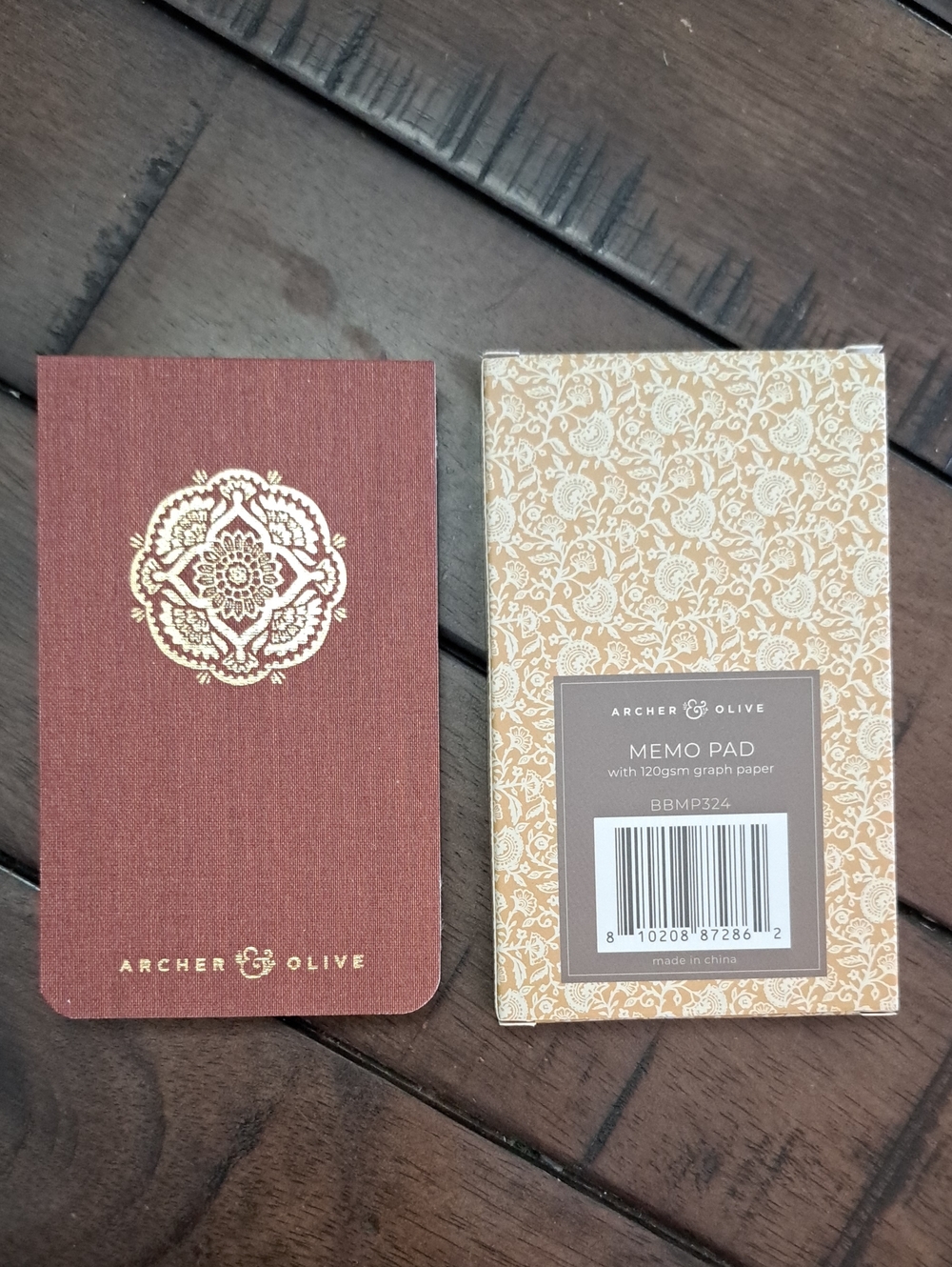 Archer And Olive Golden Season Memo Pad NIB
